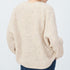 Cardigan East kurz | powder snow melange